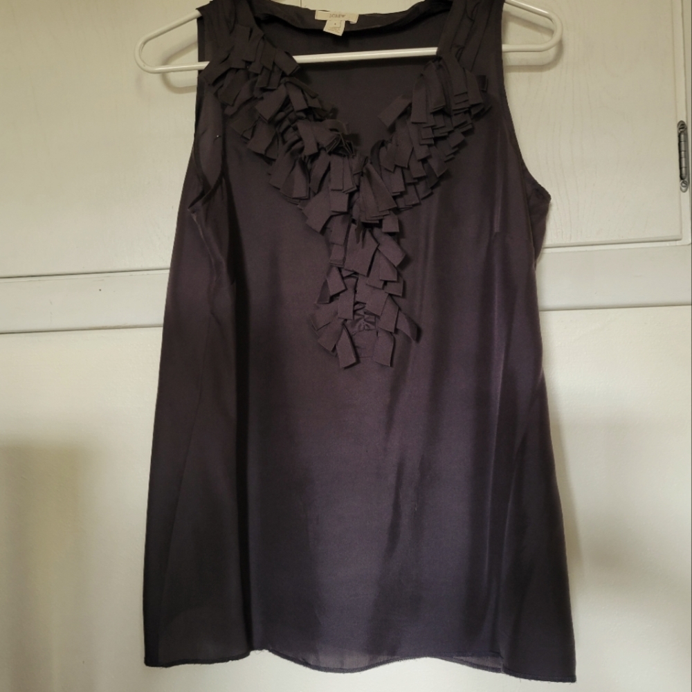 J. Crew silk top